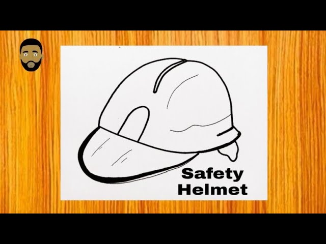 Construction Safety Helmet Icon Simple Outline Stock Vector (Royalty Free)  2191836811 | Shutterstock